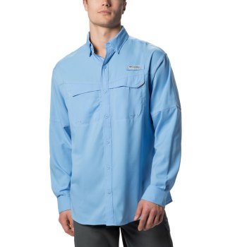 Columbia Muške Košulje - PFG Low Drag Offshore Long Sleeve Bijele | XFMV-76943